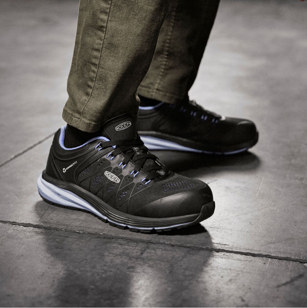 Zapatos De Trabajo Keen Mujer Mejores Vista Energy Esd Negros